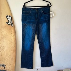 NWT Vintage Y2k Baby Phat Ice Jeans size 15